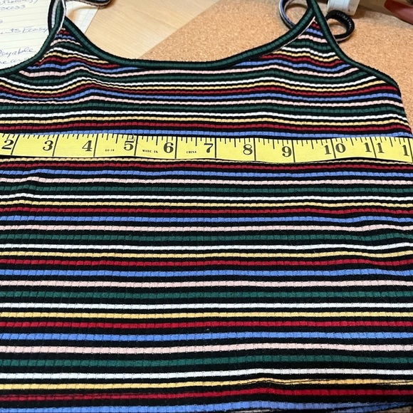 American Eagle Striped  Cami Tank Top XS - Picture 7 of 8